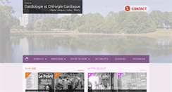 Desktop Screenshot of chirurgiecardiaquejacquescartier.com